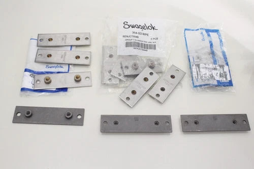 10x SWAGELOK Verl?ngerte Schwei?platte 78mm 304-S3-WPE OVP