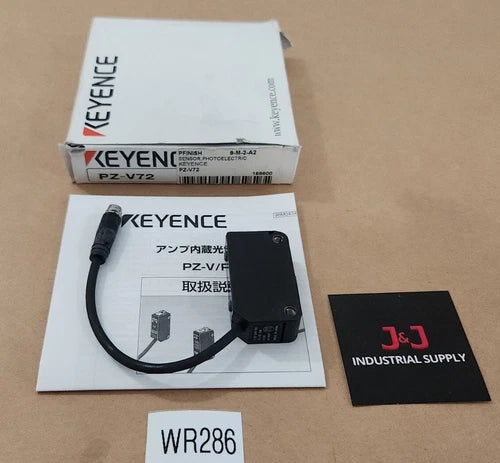 *BRAND NEW* Keyence PZ-V72 Photoelectric Sensor 12-24Vdc + Warranty!