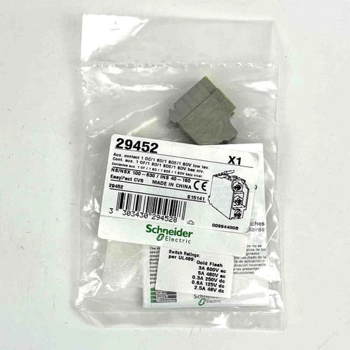 Schneider Electric 29452 Hilfsschalter, Hilfsschalterblock, unused/OVP