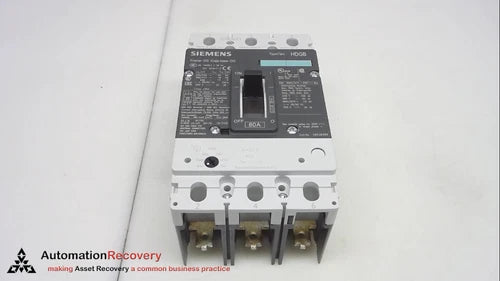 SIEMENS HDK3B060, CIRCUIT BREAKER, 250V, 50/60HZ, 100KA, 60A, 8KV #252336