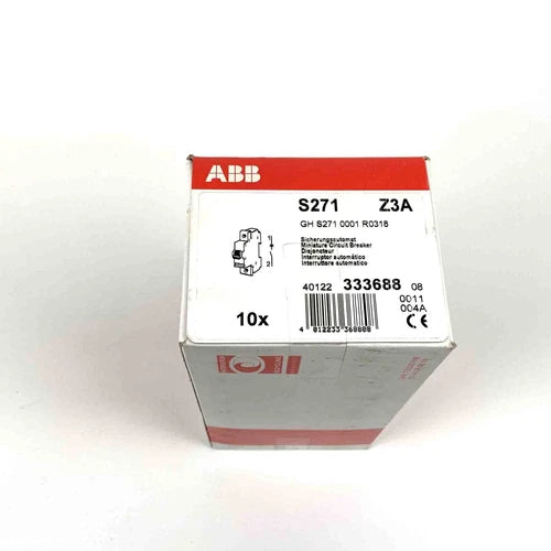 ABB S271 Z3A Sicherungsautomat Leitungsschutzschalter GH S271 0001 R0318 (10Stk.