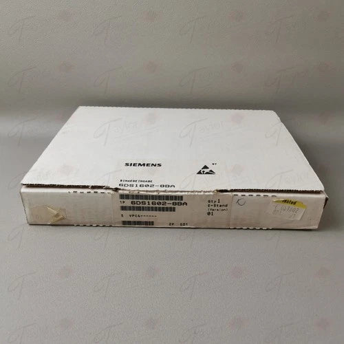 Siemens 6DS1602-8BA NEU in OVP Siegel offen