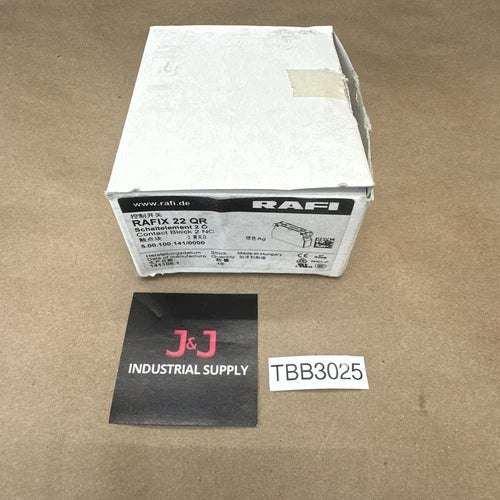 (9) Rafi RAFIX 22 QR Contact Block 2 NC 5.00.100.141/0000 + WARRANTY! ????