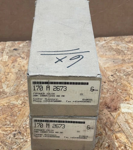 1PC Eaton (Bussmann) - 170M2673 - Square Body AC High Speed Fuse, 20A, 1000V