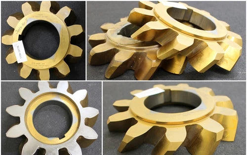 2x Disc Cutting Wheel LORENZ for z=14, ¦Â=33¡ã 41' 36" Right Hand Module 16-11 Teeth