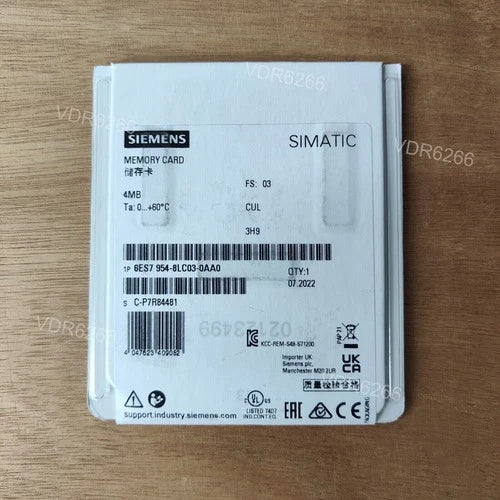 New Siemens 6ES7954-8LC03-0AA0 6ES79548LC030AA0 SIMATIC S7 memory card