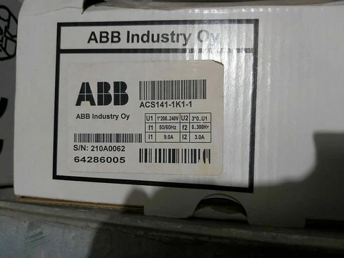 ACS 141-1K1-1 ABB INVERTER