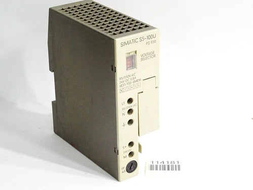 Siemens Power Supply 6ES5930-8MD11 6ES5 930-8MD11