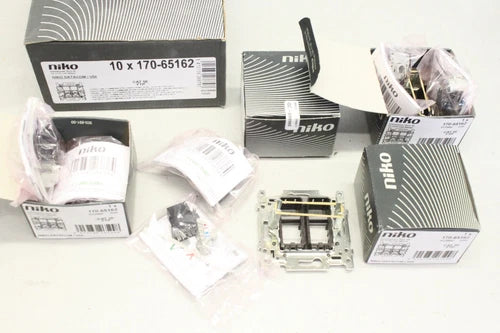 4x NIKO 170-65162 RJ45 connection UTP cat5E 5413736265998 OVP