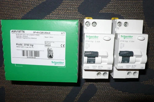 DISJONCTEUR DIFERENTIEL 25A 30mA A SI, SCHNEIDER ELECTRIC A9N19776 MERLIN GERIN