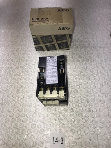 **AEG LS4 SCHUTZ CONTACTOR 910-302-623-86 100 V 115 COIL 50 Hz60#