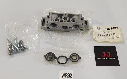 *BRAND NEW* BOSCH 1825503235 Manifold Subplate Connection Plate + Warranty!