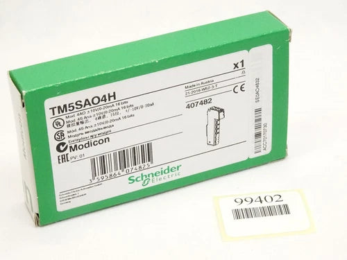 Schneider Electric Modicon TM5SAO4H 407482 Analoges Ausgangsmodul / Neu OVP