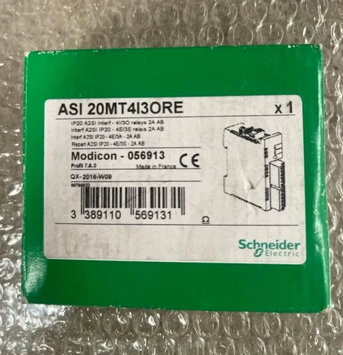 Schneider Electric, ASI 20MT4I3ORE, IP20 A2SI Interf - 4I/3O relays 2A AB