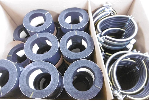 25 x M¨¹pro ISO-Schellen Typ M Rohrschelle com D?MMGULAST gelb e ISO-Schale