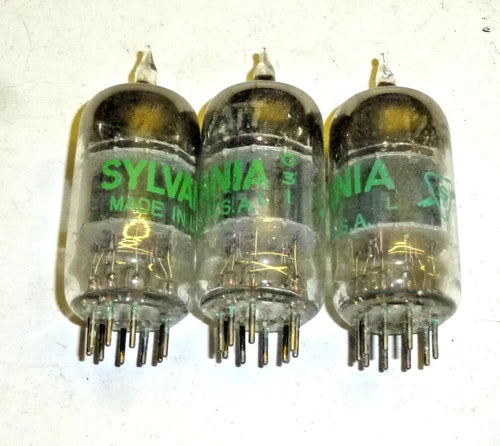 3 St¨¹ck R?hre  12AT7 , ECC81 , sehr sch?ne Doppeltriode   LF 127
