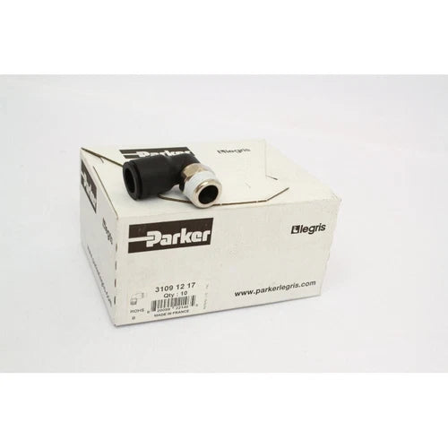 10Pcs PARKER 3109 12 17 Connecteur coud¨¦ 12mm vers 3/8¡¯¡¯ m?le (B737)