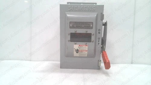 SIEMENS HNFC361JW, HEAVY DUTY SAFETY SWITCH #342876