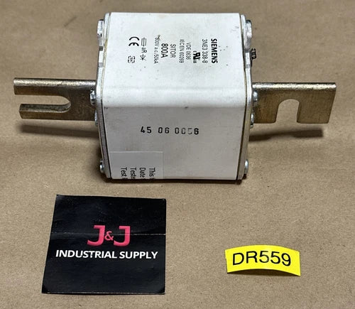 NEW SURPLUS- Siemens SITOR 800A Fuse 3NE3 338-8 800VAC/50kA || FAST SHIPPED ????