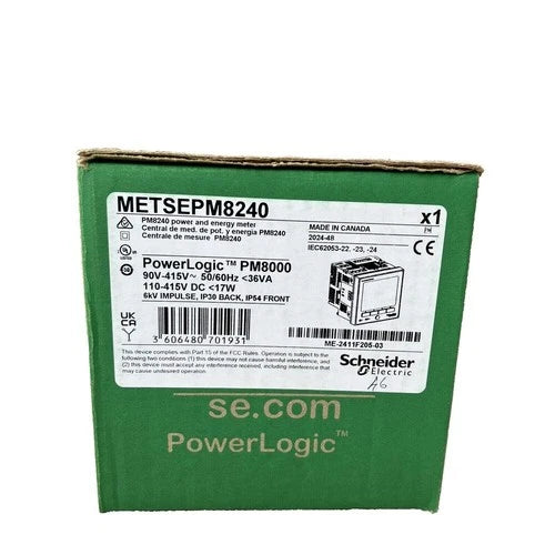 1PC Schneider Electric METSEPM8240 Power Logic PM8240 Power Meter