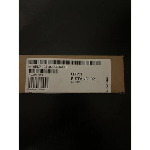 New Siemens 6ES7193-4CD20-0AA0 6ES71934CD200AA0 Terminal module for ET 200S
