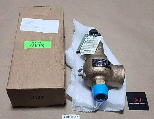 *BRAND NEW* Kunkle Valve 918BFEV03-KE 1" Relief Valve 50Psig 378 SCFM + Warranty