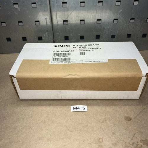 New In Sealed Box!! SIEMENS 16357-34 REV. 4 Fast Shipping!+Warranty