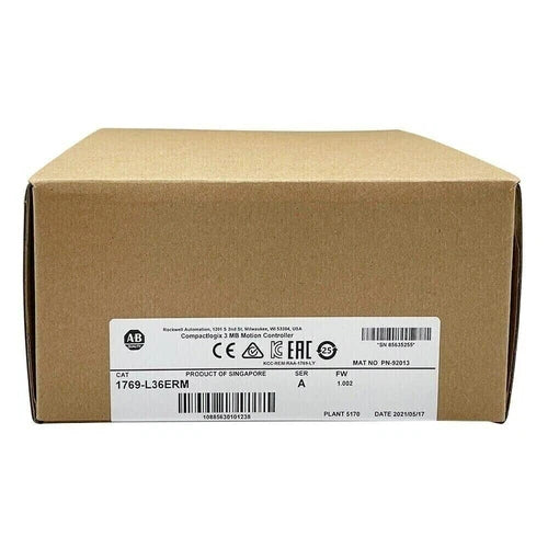 1769-L36ERM SER A CompactLogix 3MB Motion Controller New Factory Sealed