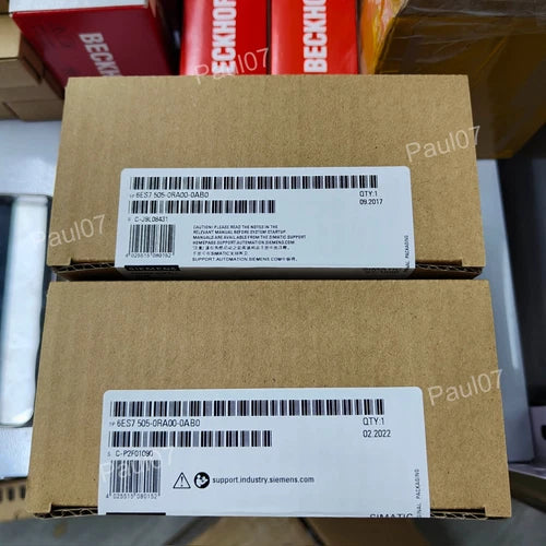New Siemens 6ES7505-0RA00-0AB0 6ES7 505-0RA00-0AB0 System power supply S7-1500