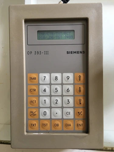 SIEMENS OP 393-III 6ES5393-0Ua15 OPERATOR PANEL