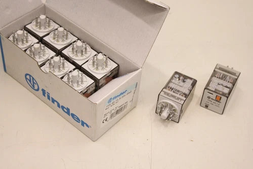 10x FINDER 60.12.8.024.0040 24V 10A 250V 继电器 8012823042893 OVP