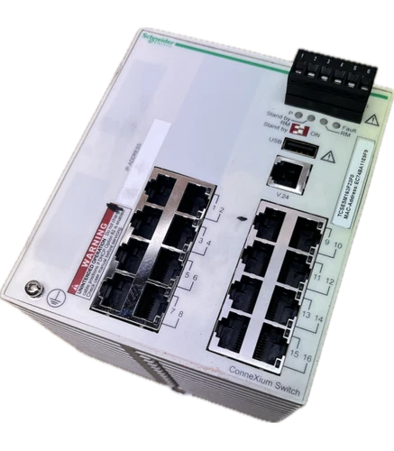 Ethernet switch - 16 copper ports SCHNEIDER TCSESM163F23F0
