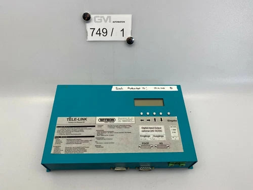 Witron Logistik Teubner Tele-Link Fernwartungs Modem Vers. 2.0Siemens S5