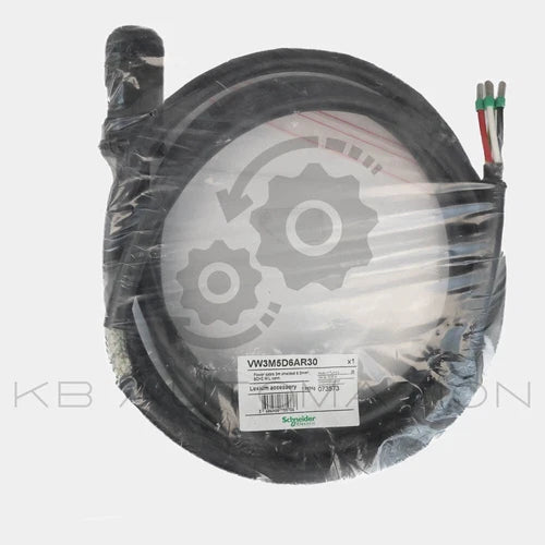 VW3M5D6AR30 Schneider Lexium 电源线 3m 屏蔽 4x 6mm?，BCH2 MIL 连接器