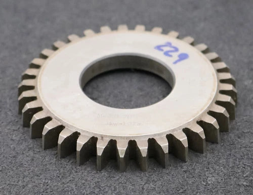 LORENZ Scheibenschneidrad Vorschneider DIN3972 m= 3mm EGW 20¡ã Z= 33 hkw= 1,37m