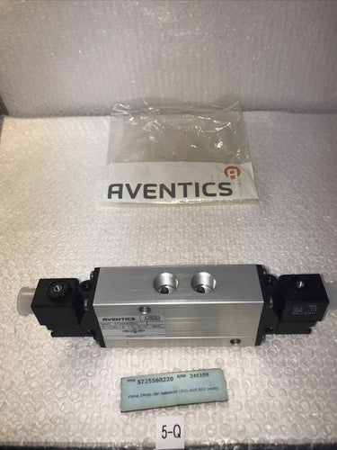 **AVENTICS 5725560220 SOLENOID VALVE 24 VDC DBL#