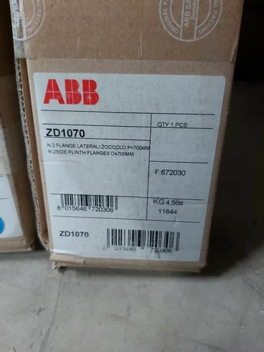 ABB SACE ZD1070 N¡ã 1 PACAGE