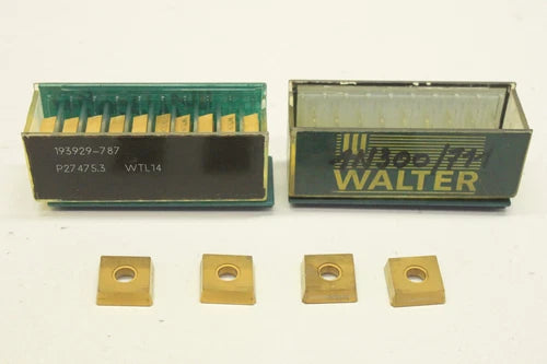 14x Walter 193929-787 WTL14 P27475.3 indexable inserts P27475.3 original packaging