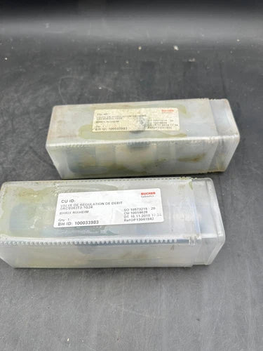 1pc x BUCHER Hydraulics valve regulation de debit srcb0563t3-1g24/02 100033983