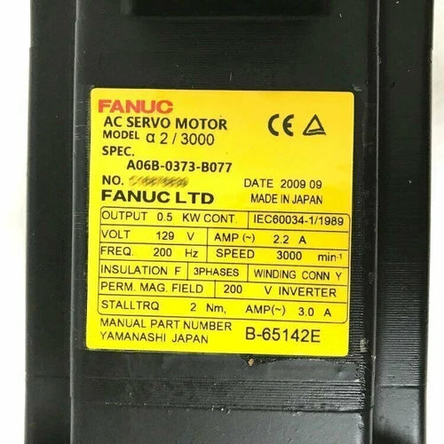 1PC New FANUC A06B-0373-B077 A06B0373B077 Servo Motor Fast Shipping