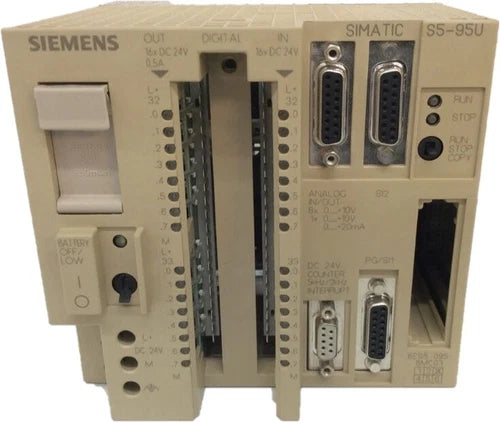 6ES50958MC03 - SIEMENS - 6ES5095-8MC03 CPU RECONSTRUIDO