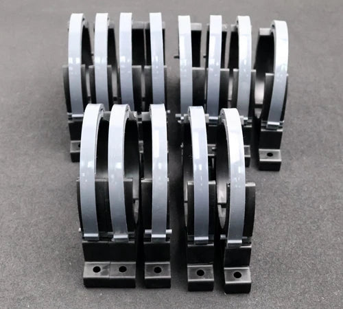 13x Rohrschellen aus Kunsstoff f¨¹r Schlauch? 110mm unbenutzt