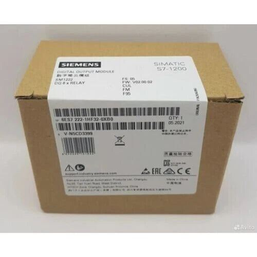 New Siemens 6ES7222-1HF32-0XB0 S71200 Digital Output SM 1222 6ES7 222-1HF32-0XB0