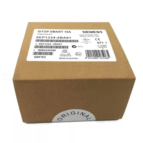 New Siemens 6EP1334-2BA01 SITOP SMART 10A DC24V/10A POWER SUPPLY 6EP1 334-2BA01