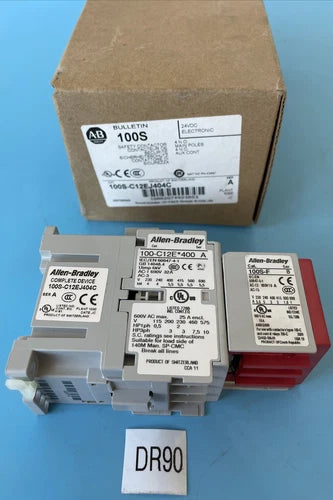 *BRAND NEW* Allen Bradley 100S-C12EJ404C Safety Contactor 4NO Main Poles 4NC Aux