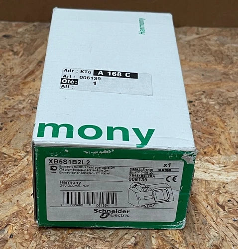 Schneider Electric - XB5S1B2L2 - Harmony XB5S Biometric Fingerprint Switch, PNP