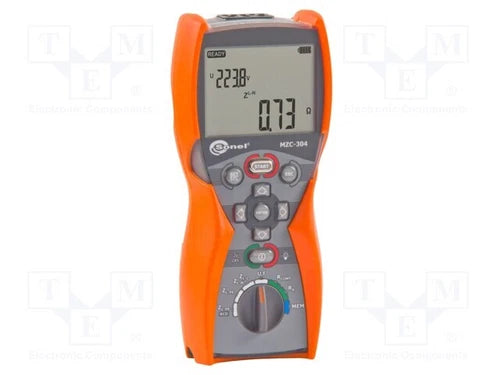 1 pe?a, medidor: imped?ncia de loop de curto-circuito MZC-304-PL /E2UK