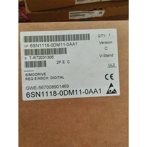 New Siemens 6SN1118-0DM11-0AA1 6SN1 118-0DM11-0AA1 SIMODRIVE 611-D PLUG-IN