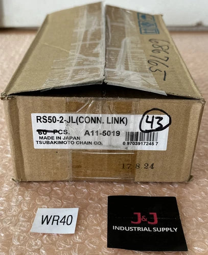 (43) NEW IN BOX- Tsubaki RS50-2-JL Connecting Links A11-5019 || FAST SHIPPED????