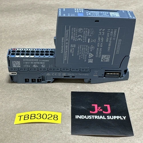 PREOWNED- SIEMENS Simatic S7 6ES7 134-6TD00-0CA1 Analog Input 4xl 2-Wire Hart